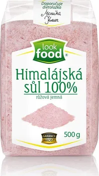 Kuchyňská sůl Look Food Himalájská sůl 100% 500 g růžová jemná