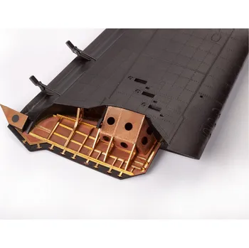 Plastikový model Eduard 1/24 F6F-5 wheel bays (AIRFIX)