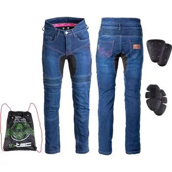 Moto kalhoty W-Tec Biterillo Lady modré