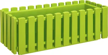 Truhlík Plastkon Fency truhlík 50 cm hráškově zelený