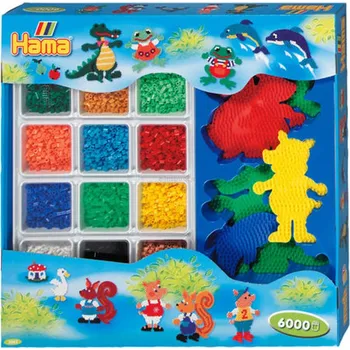 zažehlovací korálek Hama velká dárková sada - Zvířátka MIDI