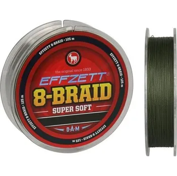 DAM splétaná šňůra Effzett 8-BRAID 1m průměr: 0,15 mm