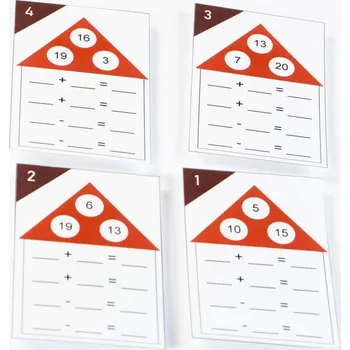 Matematika OSKOLA.cz Kombinační domeček - násobení a dělení