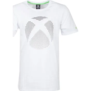 Xbox Dot Logo - pánské tričko bílá - L