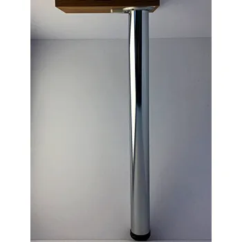 Stolová podnož In-Design Stolová noha kulatá 1100 mm chrom lesk