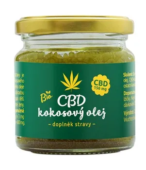 CBD Zelená Země CBD kokosový olej 156 mg 30 ml