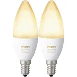 Philips Hue White Ambiance 6W E14 set 2ks