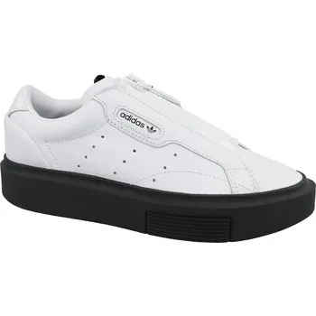 Dámské tenisky Recenze Adidas Sleek Super Zip Cloud White/Core Black 36