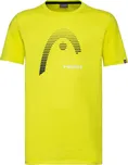 HEAD Club Carl T- Shirt žluté L