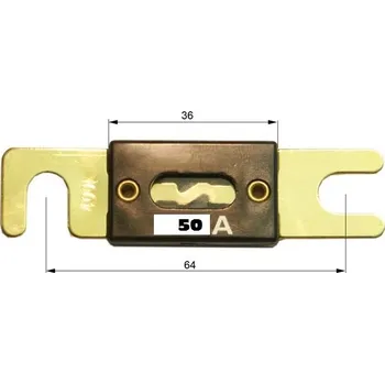 Autopojistky Pojistka ANL 50A 90st.