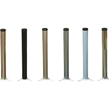 Stolová podnož In-Design Stolová noha kulatá 1100 mm nikl satén