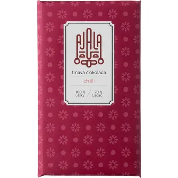 Čokoláda Ajala Tmavá čokoláda chilli 70 % Bio 45 g