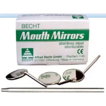 Zrcátko pro motocykl Becht Zrcátko ploché 12 ks