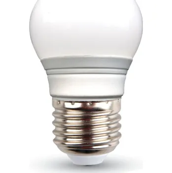 Žárovka V-TAC PRO mini LED žárovka E27 G45 4,5W se SAMSUNG čipy 110lm/W Teplá bílá 2500 - 3000K