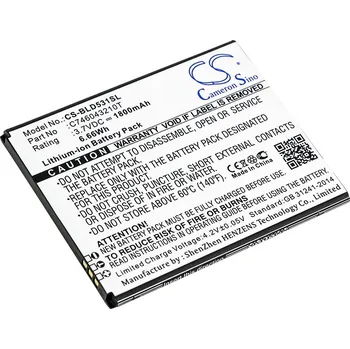 Baterie k notebooku Baterie Cameron Sino CS-BLD531SL pro BLU Studio 5.0K - neoriginální