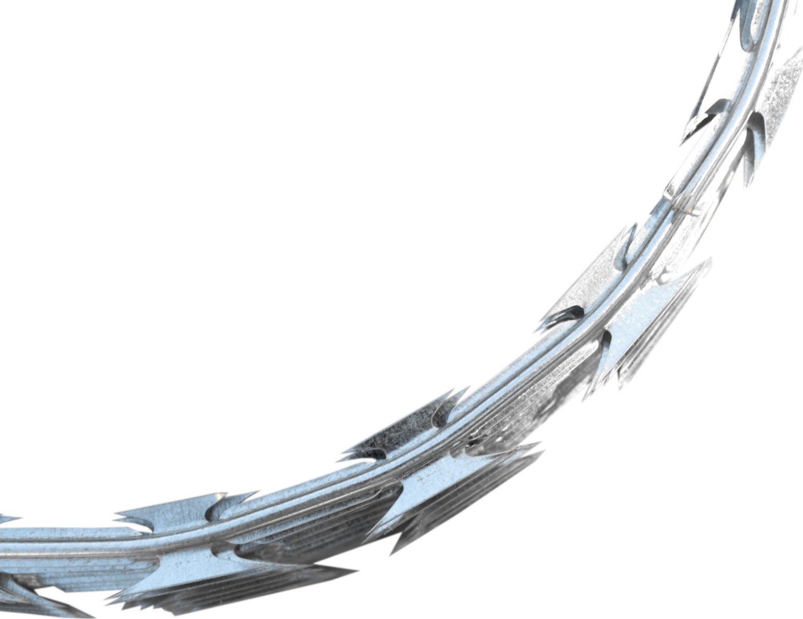 Žiletkový ostnatý drát, spirála – průměr 300 mm, 8-12 m