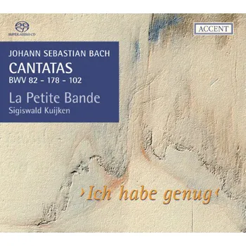 Zahraniční hudba Johann Sebastian Bach: Cantatas BWV 82, 178, 102 Vol. 3 - La Petite Bande [SACD]