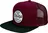 Carpstyle Snapback, Burgundy