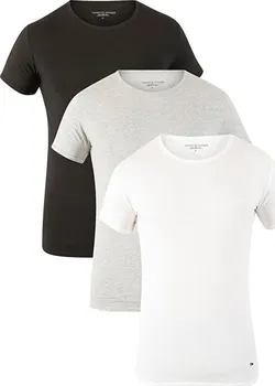 pánské tričko Tommy Hilfiger Premium Essentials Cn Tee Ss 2S87905187 černé/šedé/bílé
