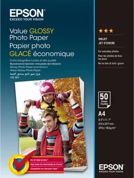 Fotopapír Epson Value Glossy Photo Paper A4 50 listů