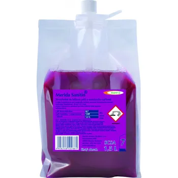 Čisticí prostředek do koupelny Merida Sanitin Super C prostředek na mytí WC 1,5 l