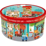 Scratch Podlahové puzzle Město 36 dílků