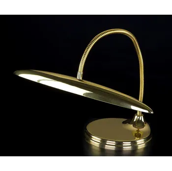 Lampička Stolní lampa mosazná pracovní S496, Varianta Zlatá