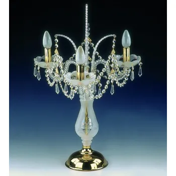 Lampička Stolní lampa AS050, Varianta Zlatá