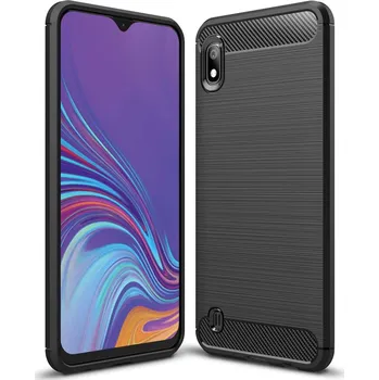 Pouzdro na mobilní telefon Pouzdro TVC Carbon pro Samsung Galaxy A10 Barva: Černá