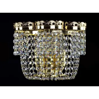 Nástěnné svítidlo Nástěnné svítidlo s ověsy N280CLN, Varianta Zlaté