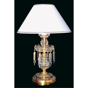 Lampička Stolní lampa ES670103sirm, Varianta Stříbrná