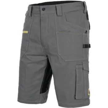 pracovní kraťasy CXS Stretch kraťasy šedé/černé