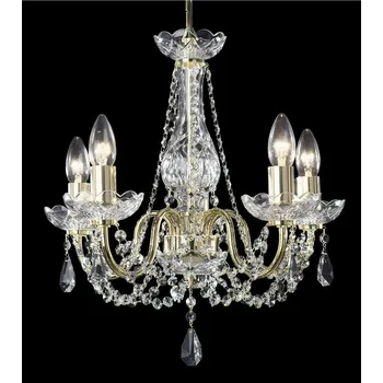 Stínidlo Lustr s kovovými rameny TX261000005, Varianta Zlatý