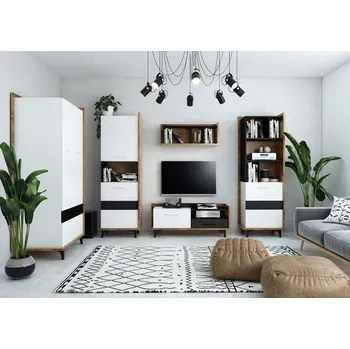 Obývací stěna Obývací stěna (setava, pokoj) Box 2 - Moderní obývací stěna
