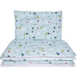 Maceshka Povlečení Maceshka Basic tisk Povlečení Maceshka Basic Lamy mint/bílá