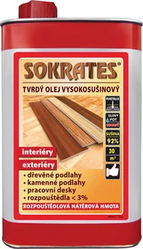 Olej na dřevo Sokrates Tvrdý olej s voskem NL 2,5 l