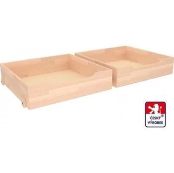 Postel Zásuvky k posteli Benjamin Bubbles - výběr odstínů