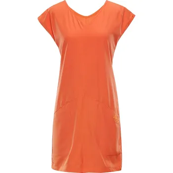 Dámské šaty Alpine Pro Vakia 2 oranžové XS