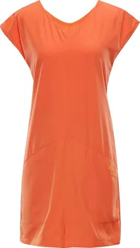 Dámské šaty Alpine Pro Vakia 2 oranžové XS