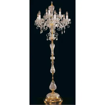 Stojací lampa Podlahová lampa ES681901K, Varianta Stříbrná