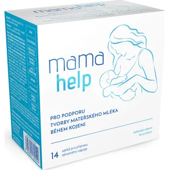 MamaHelp Podpora laktace s čokoládovou příchutí 14 sáčků