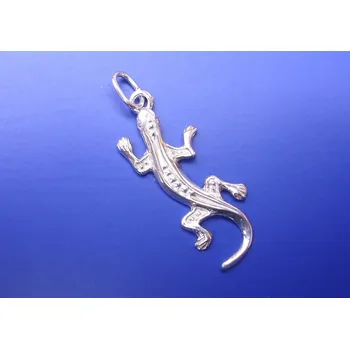 Přívěsek Přívěsek ještěrka velká Z285, Materiál: Bílé zlato, ryzost 585/1000