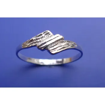 Prsten Prsten s plastikou P022, Materiál: Stříbro, ryzost 925/1000