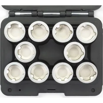 Alu kolo Hlavice na bezpečnostní šrouby kol pro vozy Land-Rover, sada 10 dílů, Welzh (Welzh Werkzeug)