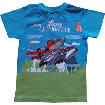 Chlapecké tričko xcena Planes Dusty trička bavlněná Velikost: 3 roky