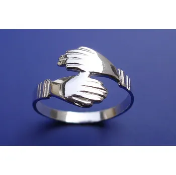 Prsten Prsten ruce P133, Materiál: Stříbro, ryzost 925/1000