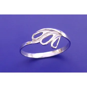 Prsten Prsten s plastikou P014, Materiál: Stříbro, ryzost 925/1000