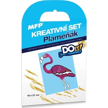 omalovánky MFP kreativní set - Plameňák - fóliová technika 1041996