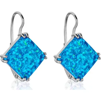 Náušnice Xena 11 - náušnice osazené thajskými opály, Materiál: Bílé zlato, ryzost 585/1000