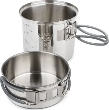 Kempingové nádobí Esbit Stainless Steel Pot 1000 ml
